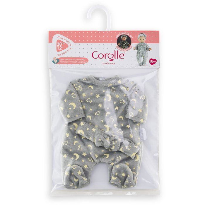 Vêtement Corolle 300409291051 – Pyjama Brille dans la Nuit avec Bandeau - vue 3