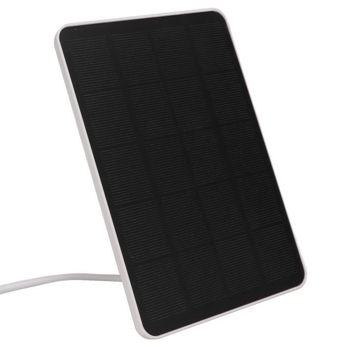 Panneau Solaire 10W Pour Sonnette Ring Et Caméras - Chargeur Externe Étanche IP66, Câble 3m