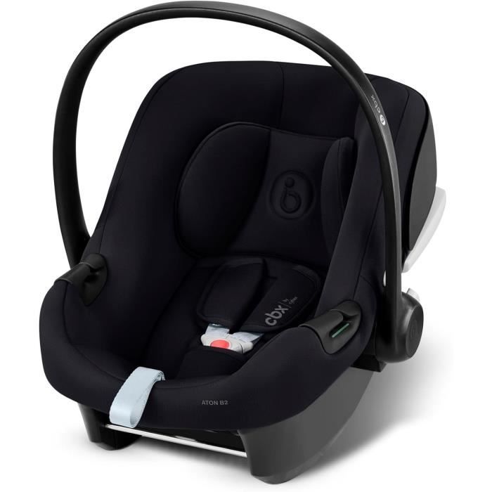 Siège auto Aton B2 i-size Cbx by Cybex - 45 à 87 cm - naissance jusquà 13 kg - jusquà 2 ans - Base one incluse - Volcano black