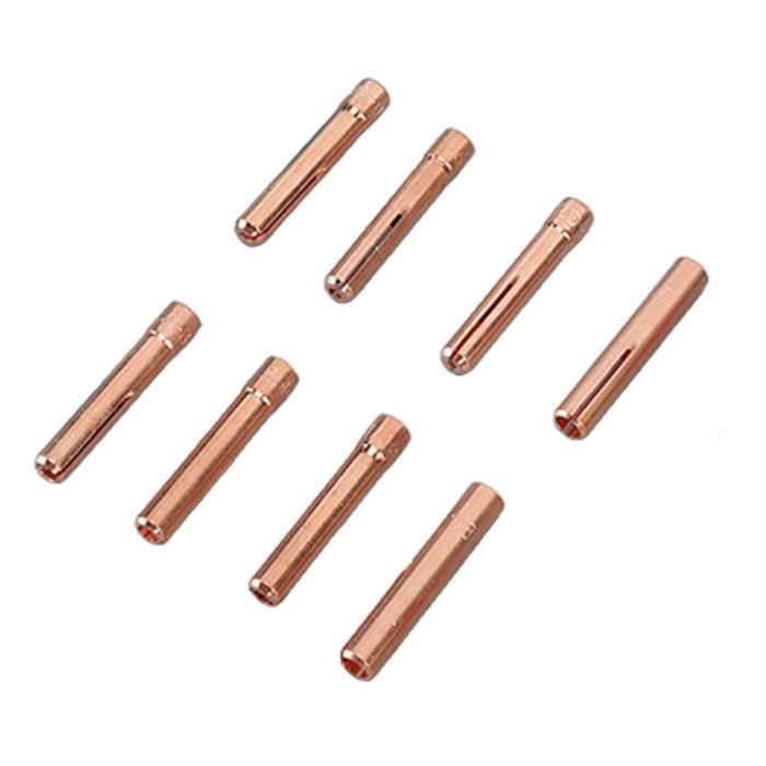 Kit Lentilles Gaz TIG 46pcs - Pour Torche SR WP9/20/25 - Collets, Buses, Corps - Soudage
