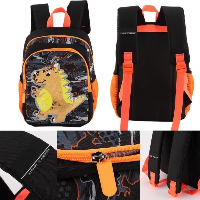 Sac à Dos Enfant Dinosaures 3D BXT - Cartable Mignon Cartoon Pour Filles Et Garçons 3-6 Ans