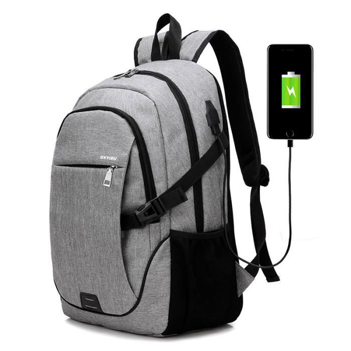 Sac à Dos étanche Pour Hommes Et Femmes, Sacs Pour Ordinateur Portable De Voyage Scolaire, Port De Charge USB, Loisirs, Sports De Plein Air, Haute Qualité