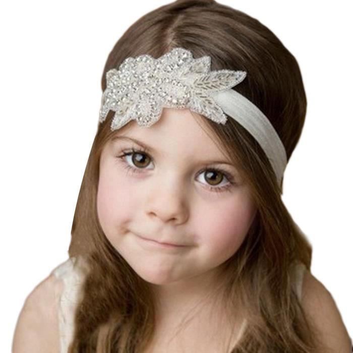 Eozy Bandeau Serre Tete Bebe Fille Accessoire Cheveux Elastique Cdiscount Au Quotidien