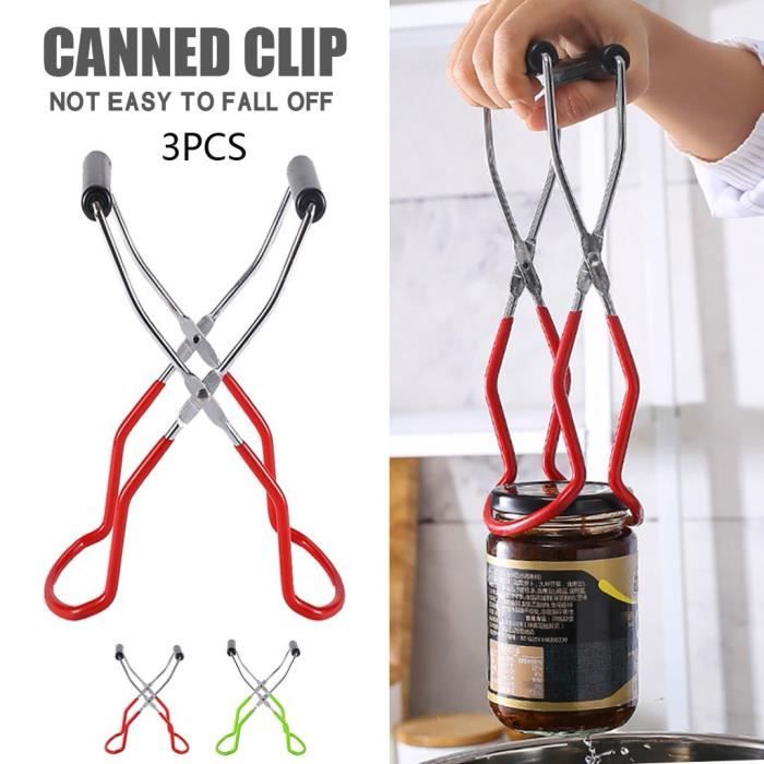 Lève-Bocal, 6 pièces/Ensemble Kit de Mise en Conserve Pinces