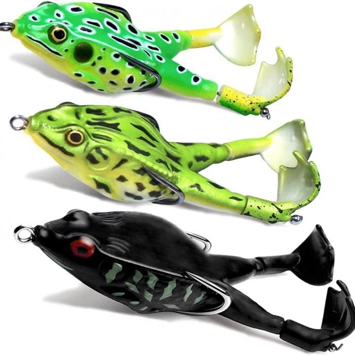 Leurre De Pêche Grenouille / Bois – Origine Japon (occasion)