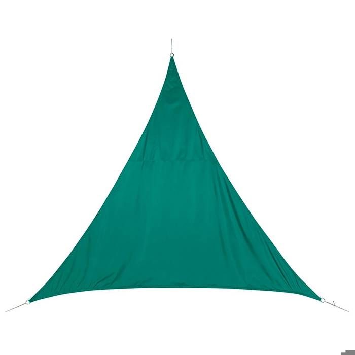Voile d ombrage triangulaire curacao emeraude - Hesp&eacute;ride - &Eacute;meraude