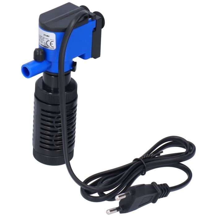 Comparer les prix de Hililand Filtre d'aquarium Filtre interne d'aquarium ZY‑M2 filtre de pompe augmentant l'oxygène à faible niveau d'eau pour