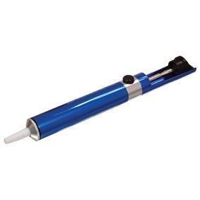 Goobay 51200 Pompe à dessouder pour dessouder et aspiration de soudure, pompe à souder antistatique, pompe d'aspiration à dessouder comme extracteur d'étain à souder, pompe d'aspiration à souder avec