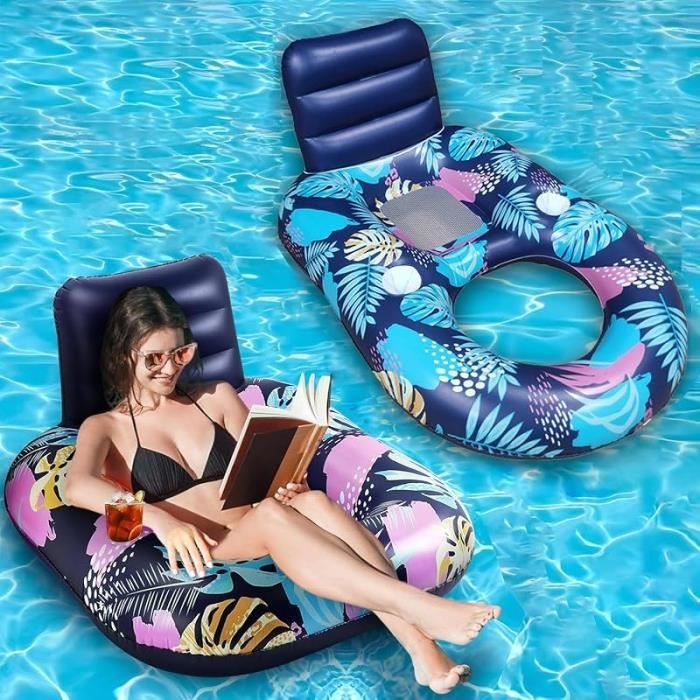 Chaise longue flottante, hamac a eau, hamac a eau d'ete, matelas