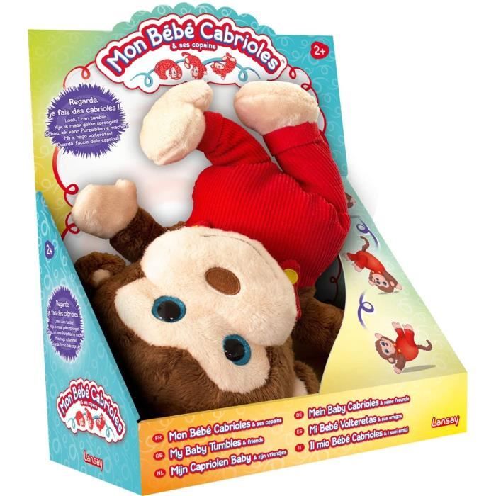 Nouveau Lansay Mon Bebe Cabrioles Singe Noel 21 Cdiscount Jeux Jouets