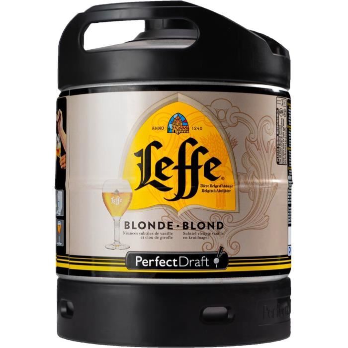 Fut de bière Leffe Perfectdraft 6 litres - La cave Cdiscount