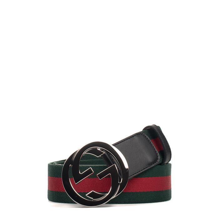 Oxide grill pendul GUCCI HOMME 411924H917N1060 ROUGE/VERT POLYAMIDE CEINTURE Rouge/vert -  Cdiscount Prêt-à-Porter