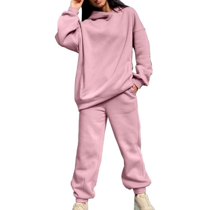 Survêtement Fille 100% Coton Frozen - Pyjama Chaud Et Confortable 5 Ans Bleu