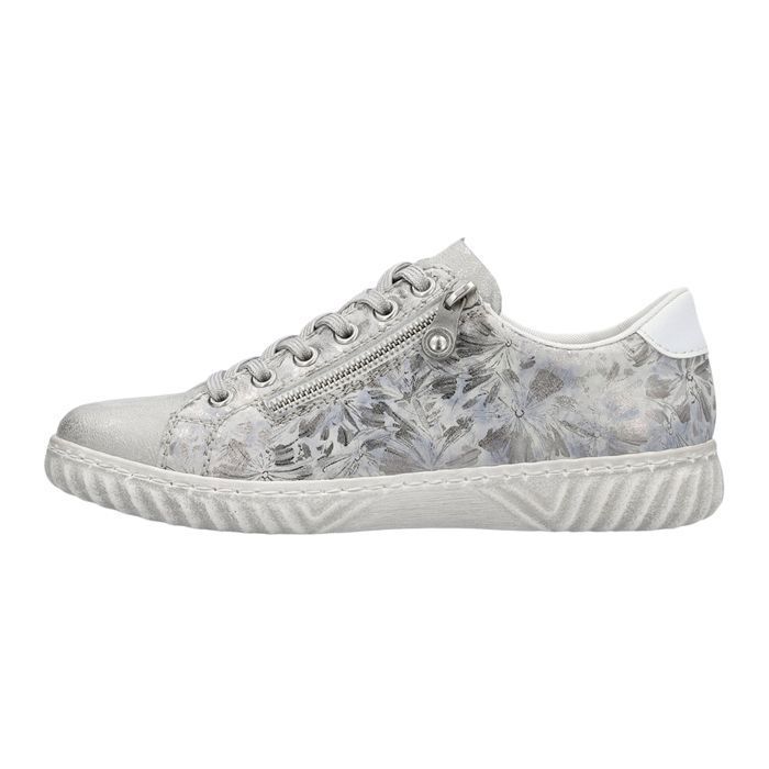 Rieker Basket Cuir Rieker - Argent