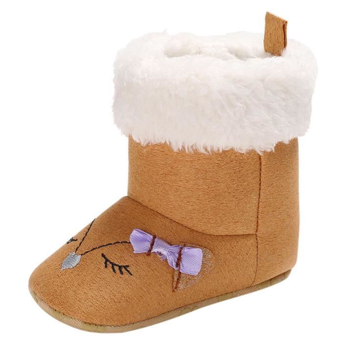 TORISKY Bottes D'Hiver Enfant – Chaussures De Neige Chaudes, Doublées Peluche, Antidérapantes, Garçons & Filles 28-40 EU