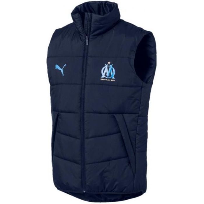 Doudoune sans manches Puma OLYMPIQUE DE MARSEILLE