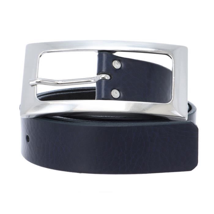 Ceinture Homme Vanzetti - 30mm - Marron Foncé - Taille 115 - Fabriquée En Italie