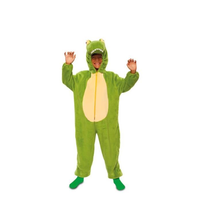 Déguisement - Crocodile - Bébé - Vert - Polyester - Intérieur