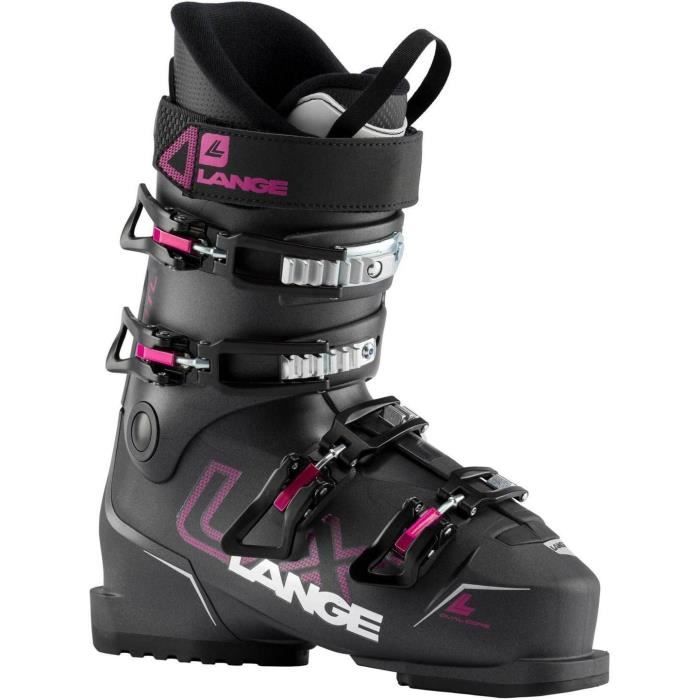 chaussures de ski lange lx w rtl - anthracite/magenta femme
