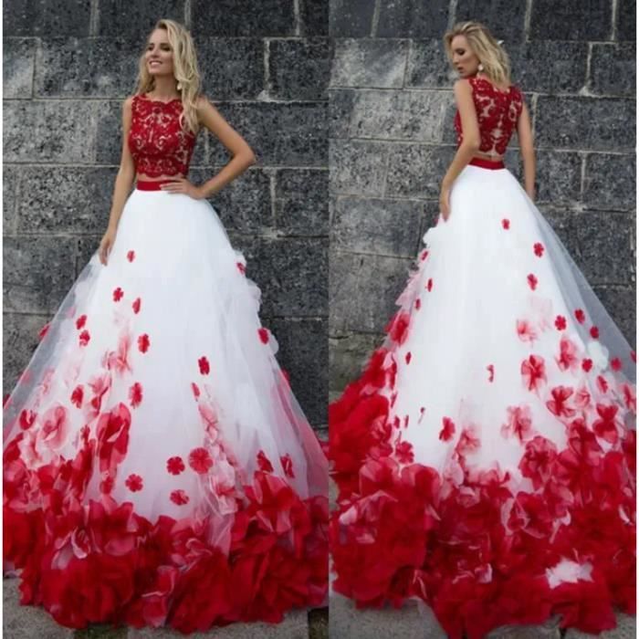 robe fleur 3d