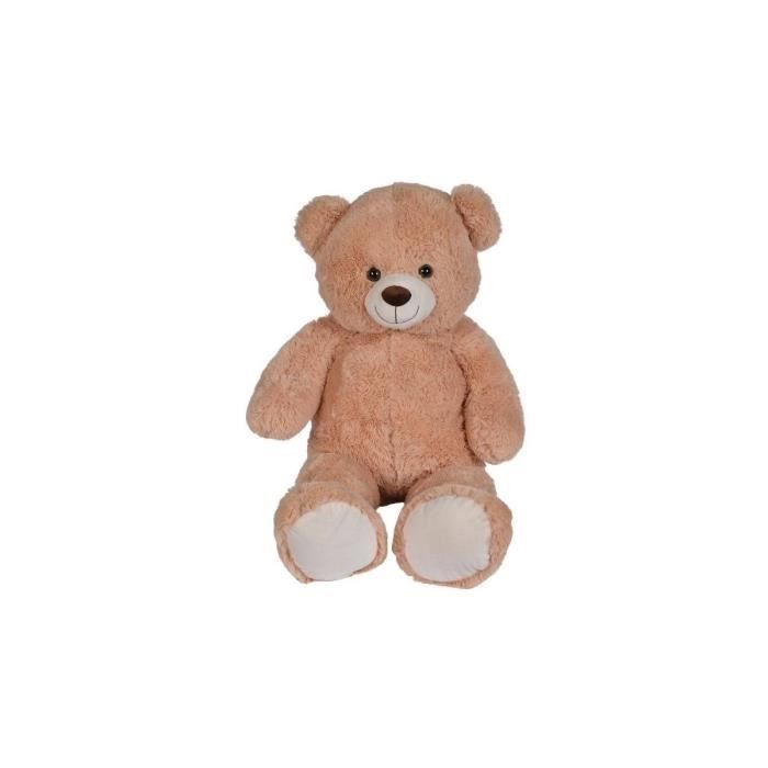 TEDBI Grand Ours en Peluche, Geant Nounours gigantesque S01 [Beige, XXXL -  200cm] - Cdiscount Jeux - Jouets