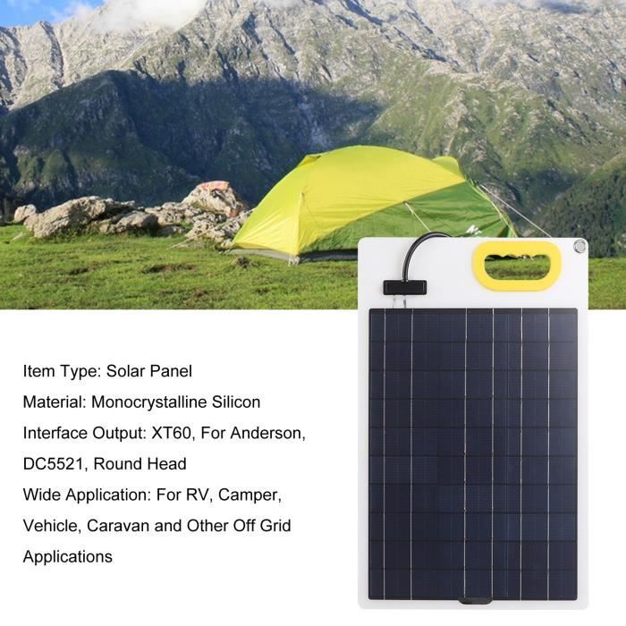 Panneau solaire Flexible ETFE haute efficacité monocristallin 100W 200W Panneau solaire Flexible ETFE haute efficacité monocristallin 100W 200W