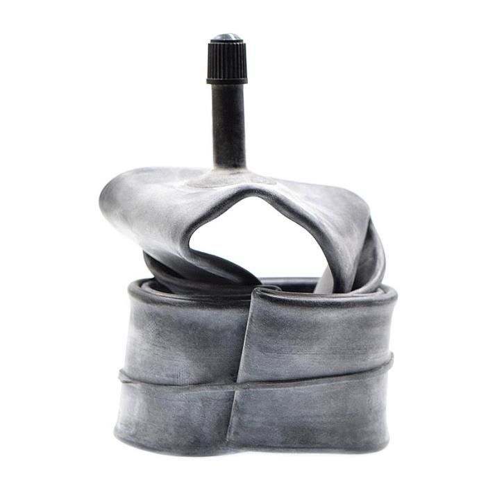 Pneu De Poussette 10x2.0 Gris + Chambre à Air Valve Droite - Remplacement Facile