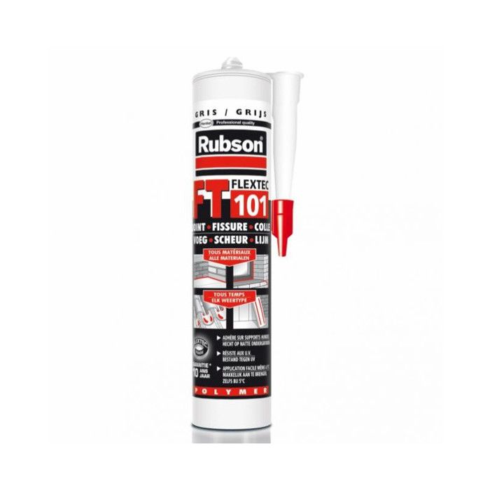 RUBSON Mastic translucide FT101 - Cartouche 280ml pro