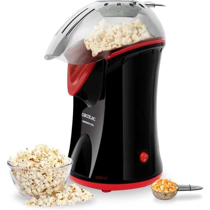 Machine À Popcorn Électrique Fun&Taste P'Corn, 1200 W, Convection