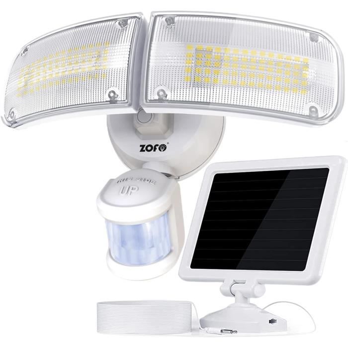 Lampe Extérieur LED Solaire avec Détecteur de Mouvement