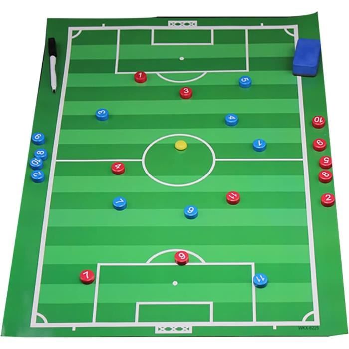 Tableau Tactique De Football LaceDaisy – Pliable, Aimanté, Avec Marqueurs Et Aimants, Pour Entraîneurs, Stratégies D’équipe
