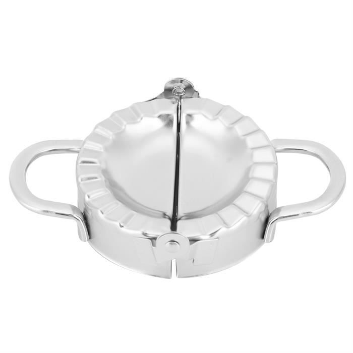 Moule à Dumplings Acier Inoxydable - Outil Pratique Pour Raviolis Empanadas Et Boulettes