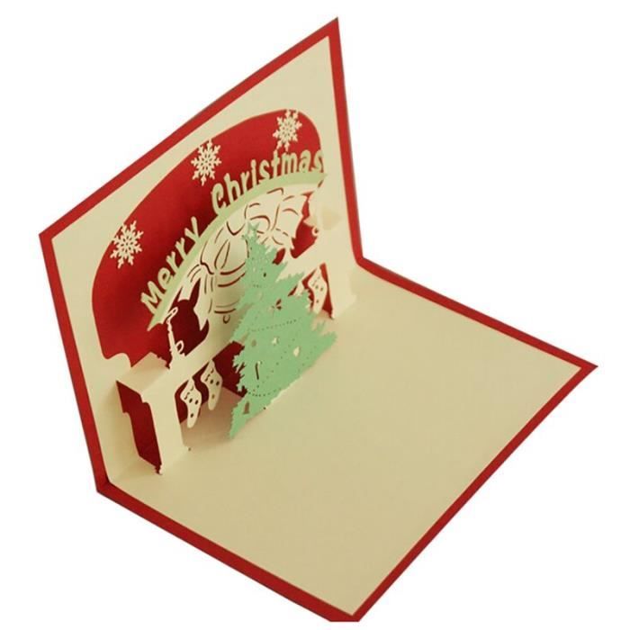 Cartes De Voeux De 3d Pop Up En Forme D Arbre De Noel Carte De Vacances Cadeaux Pour Noel Nouvel An Arbre De Noel Achat Vente Carte Correspondance Cartes De Voeux