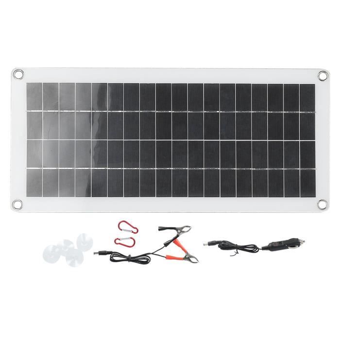 Panneau Solaire Portable Livoo Trail 21W - 3 Volets, Double USB, SunPower, ETFE
