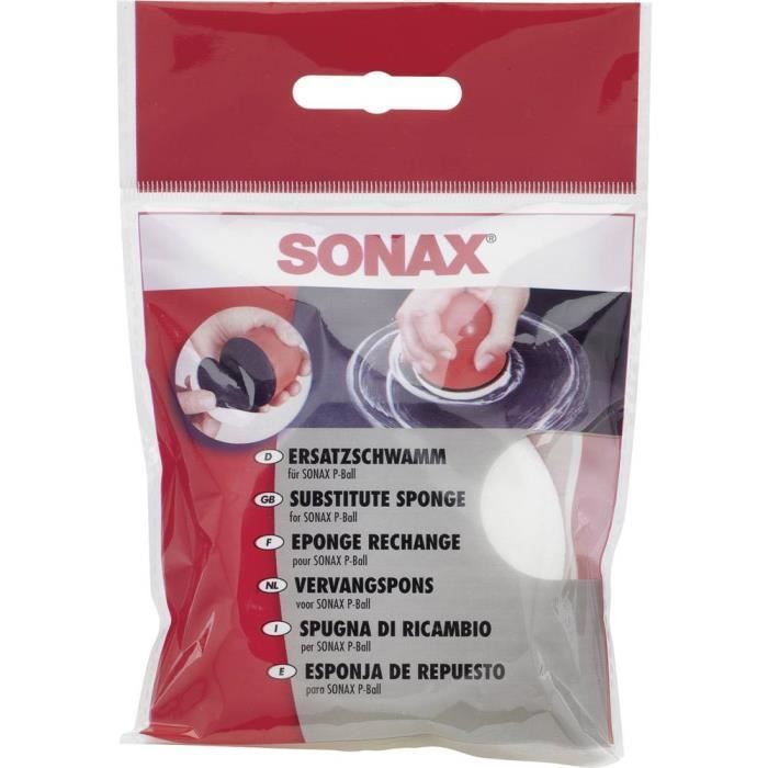 EPONGE - PEAU DE CHAMOIS - MICROFIBRE - CHIFFON | Sonax 417241 (L x l x h) 110 x 100 x 30 mm 1 pc(s)