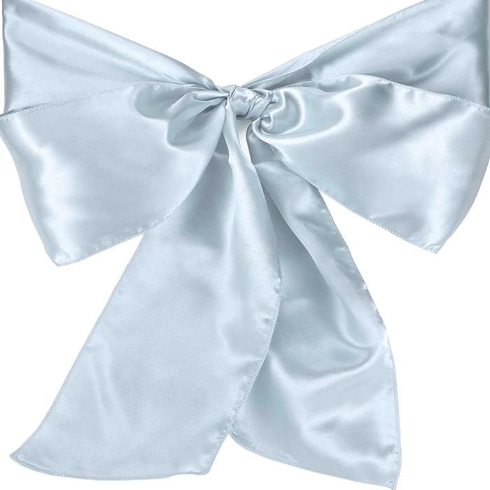 Ruban De Chaise En Satin Bleu Marine - 275cm De Long, Pour Décoration De Mariage Et événements Festifs
