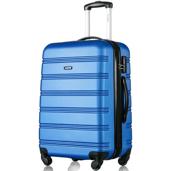 vidaXL Valise de Pilote Noir Valise Bagage Cabine à roulettes Voyage Vacances