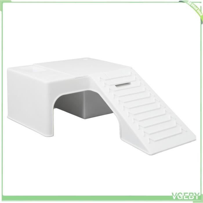 Meilleurs prix pour Plate-Forme de Bains de Soleil pour Tortue en Plastique Épais 8.3x5x2.6 po Rampe pour Aquarium