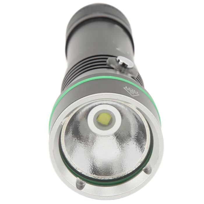 Lampe De Plongée Puissante 18000LM - Torche Étanche IPX8 Pour Plongée, Photo Sous-Marine Et Aventures Aquatiques