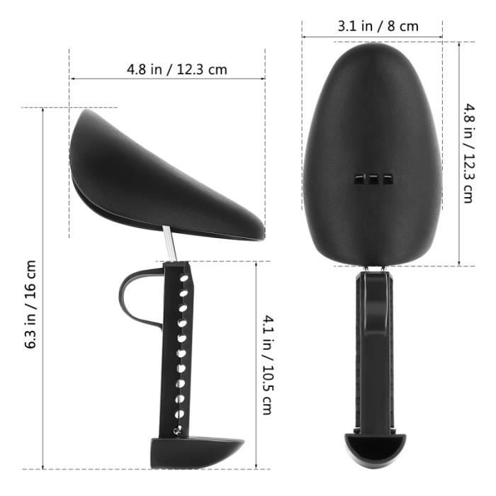 TUKA Embauchoirs Ajustables Unisexe Taille M - Forme Chaussures Plastique Réglable Pour Femmes Et Hommes