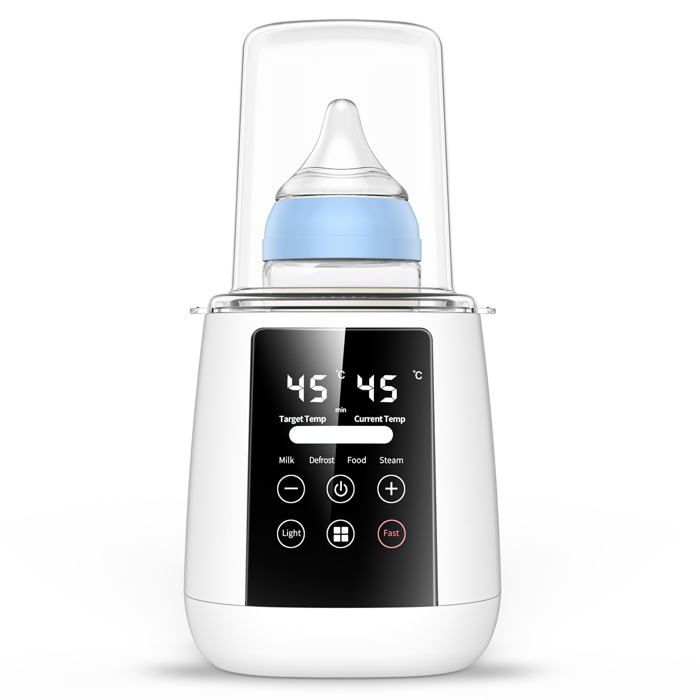 Chauffe-Biberon 6 en 1,Sterilisateur Biberon,chauffe aliments pour bébé,Stérilisateur multifonctionnel,sans BPA