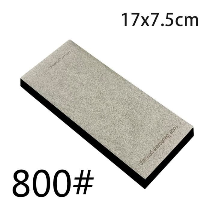 Aiguiseur De Couteaux Portable AUNMAS - Pierre Diamant Double Face 400/600 Grain Pliable Noir/Orange