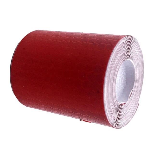 Bande réfléchissante,RougeBande réfléchissante pour voiture, 5cm x 3m, ruban autocollant
