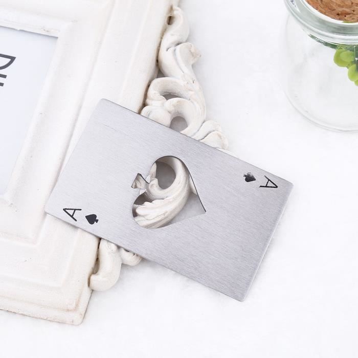 Eighty 8pcs Décapsuleur As De Pique Décapsuleur De Bière En