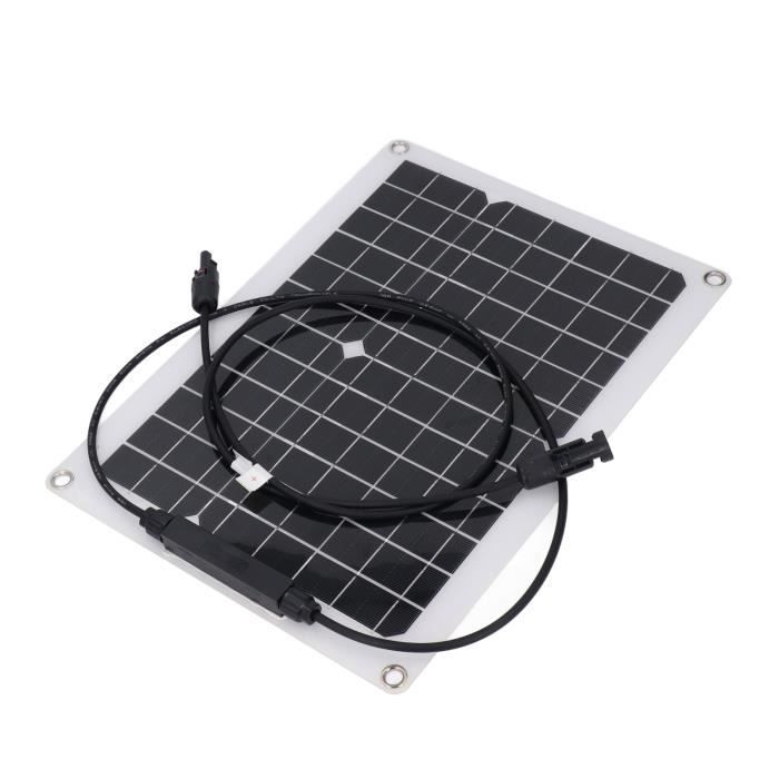 Panneau Solaire Portable 60W Pliable - Monocristallin Avec Sortie USB-C 45W Pour Camping