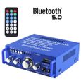 600W Mini Bluetooth 50 Amplificateur Audio HIFI Stéréo Ampli Avec Télécommande-1
