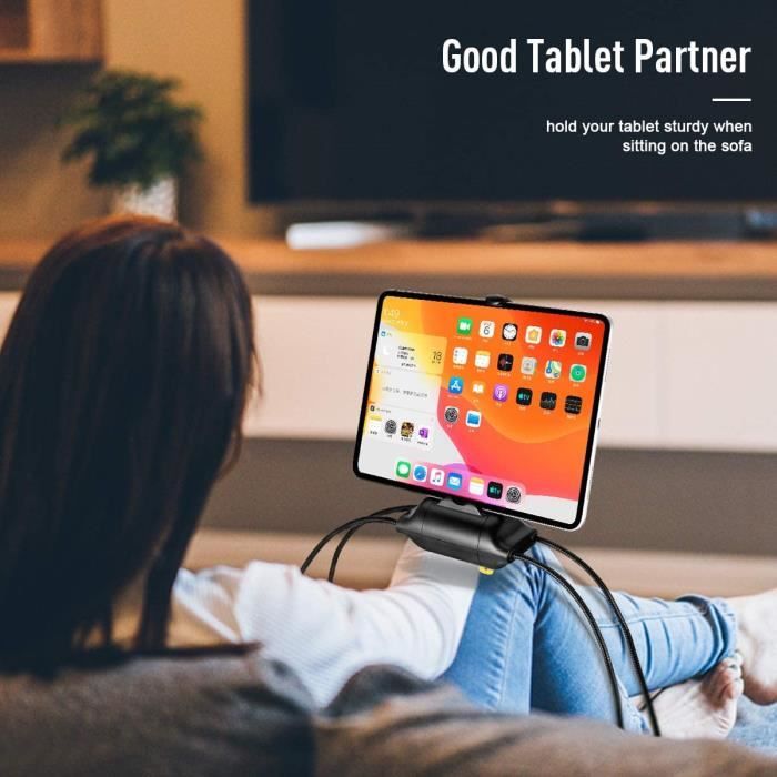 Toutes Les tablettesSupport iPad Tablette Téléphone pour Le lit,Support de  Tablette araignée,Universel pour Toutes Les tablettes - Cdiscount  Informatique