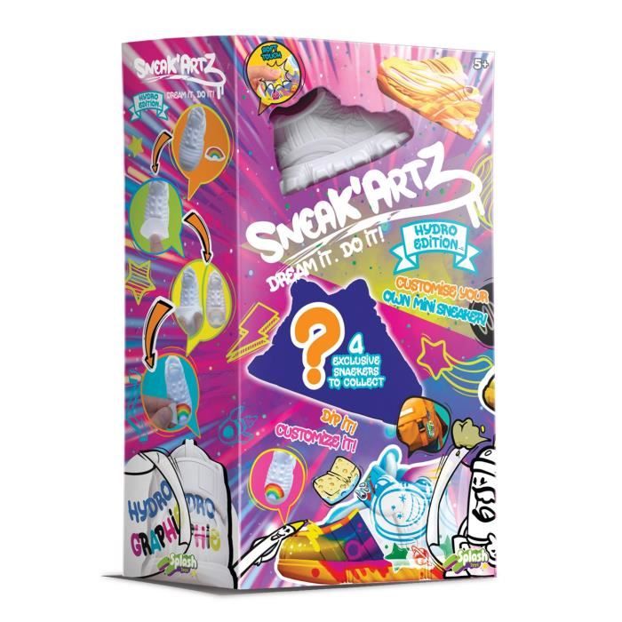 Sneak Artz Shoebox S rie 2 4 Baskets customiser Bo te Deluxe