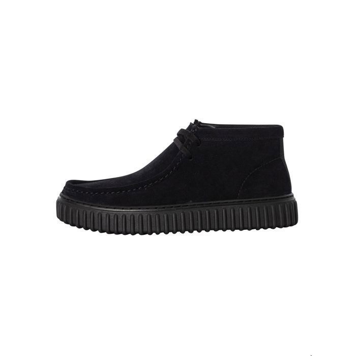 Clarks cuir noir store