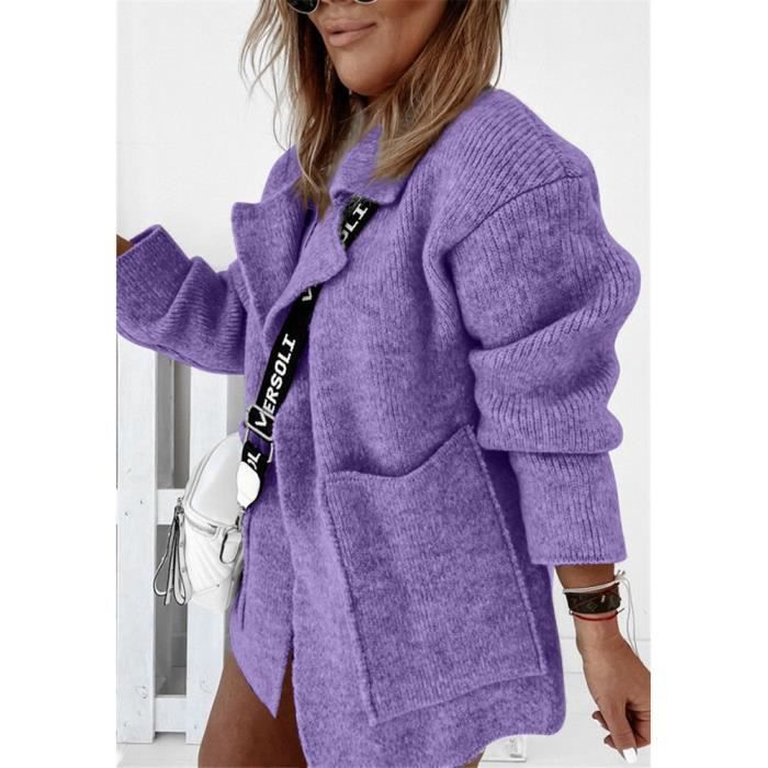Manteau hotsell violet femme